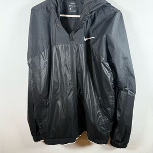 Nike Men's Black Dri-FIT Windbreaker